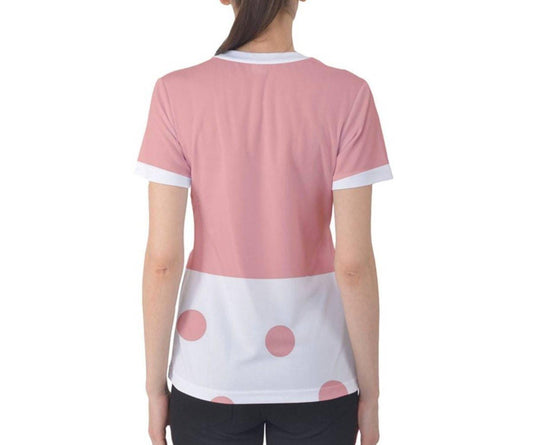 Women's Bo Peep Inspired ATHLETIC Short Sleeve Shirt