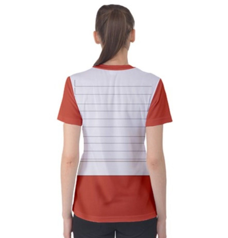 Women's Poe Dameron Rebel Pilot Inspired Short Sleeve Shirt