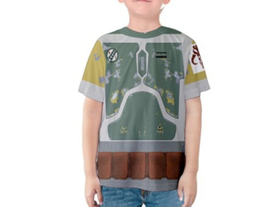 Kid's Boba Fett Inspired Shirt