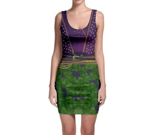 Mal Inspired Tank Bodycon Dress