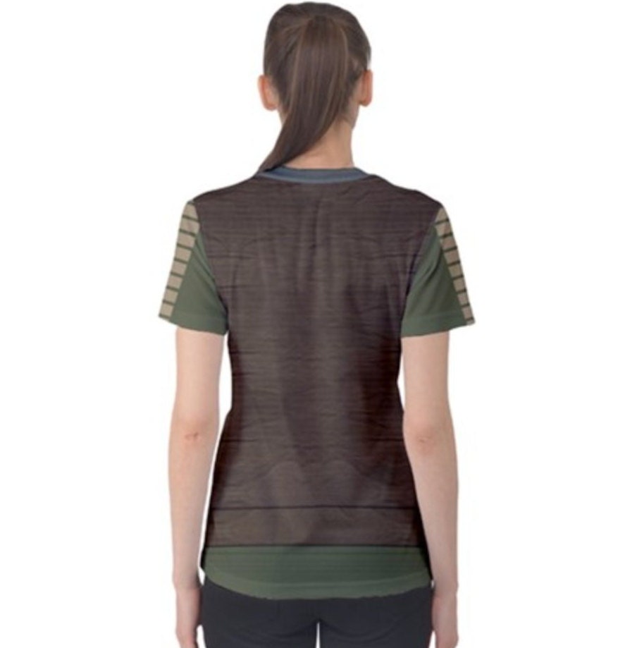 Women's Jyn Erso Rogue One Inspired Short Sleeve Shirt