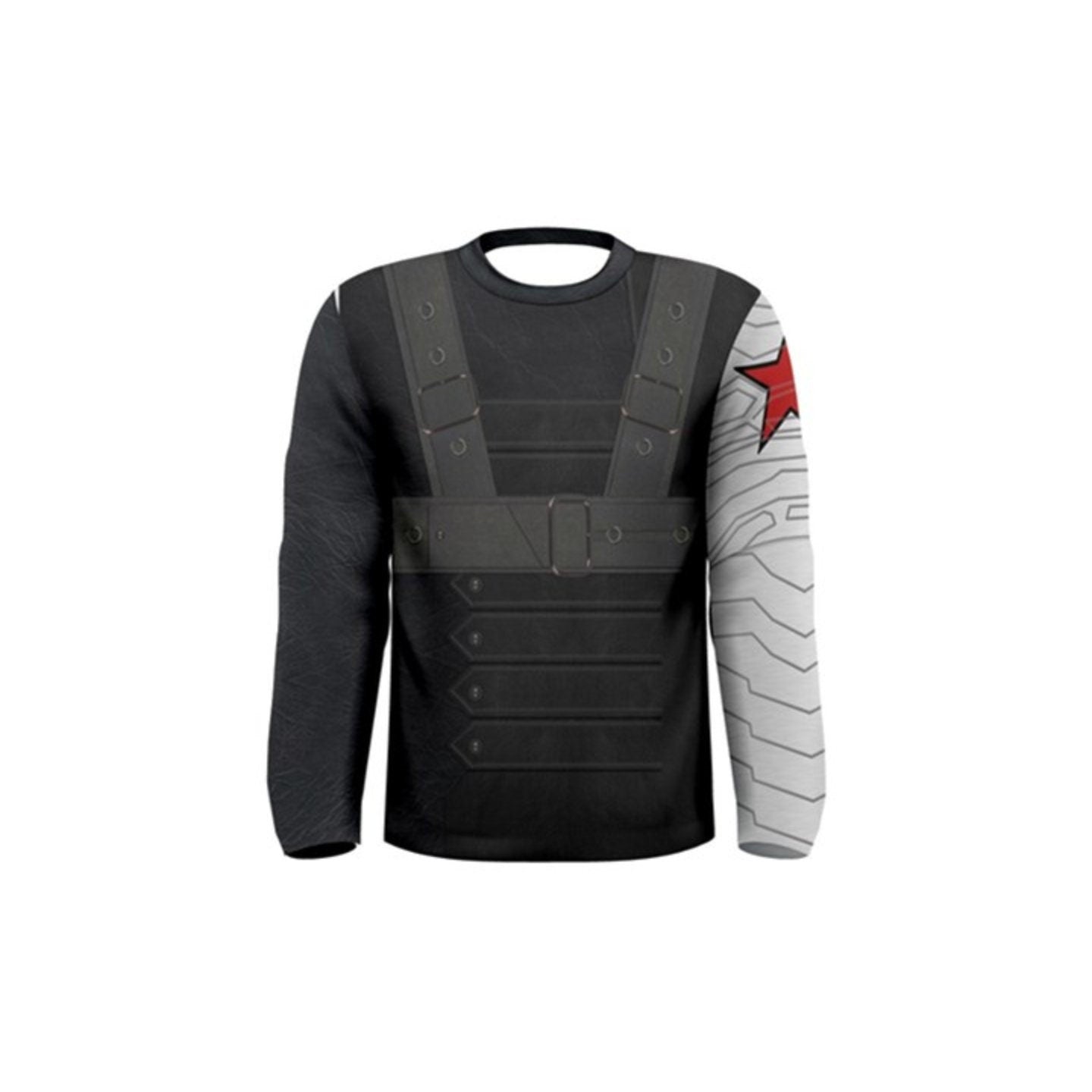 Men's Bucky Inspired Long Sleeve Shirt