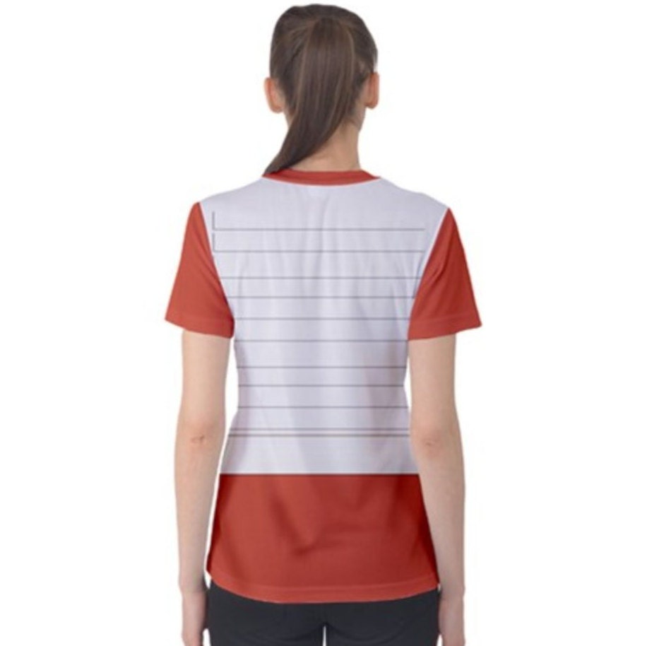 Women's Poe Dameron Rebel Pilot Inspired ATHLETIC Short Sleeve Shirt