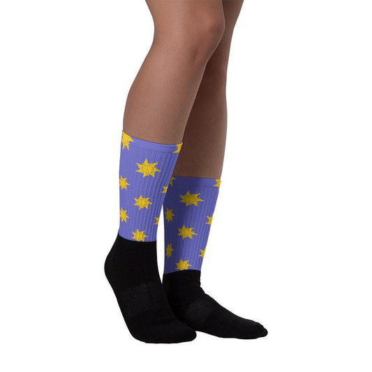 Rapunzel Inspired Socks