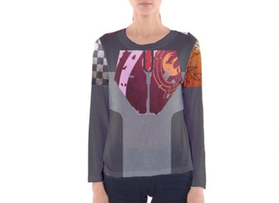 Women's Sabine Wren Inspired Long Sleeve V-Neck Shirt
