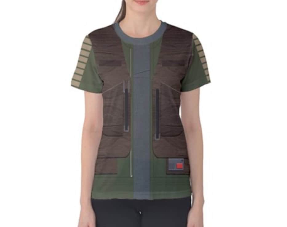 Women's Jyn Erso Rogue One Inspired Short Sleeve Shirt