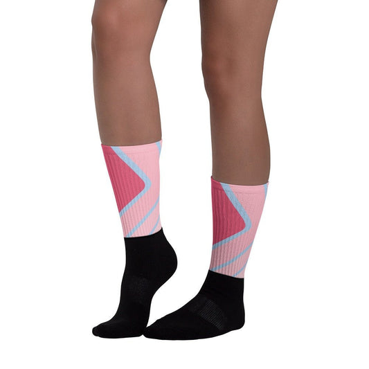 Bubblegum Wall Inspired Socks