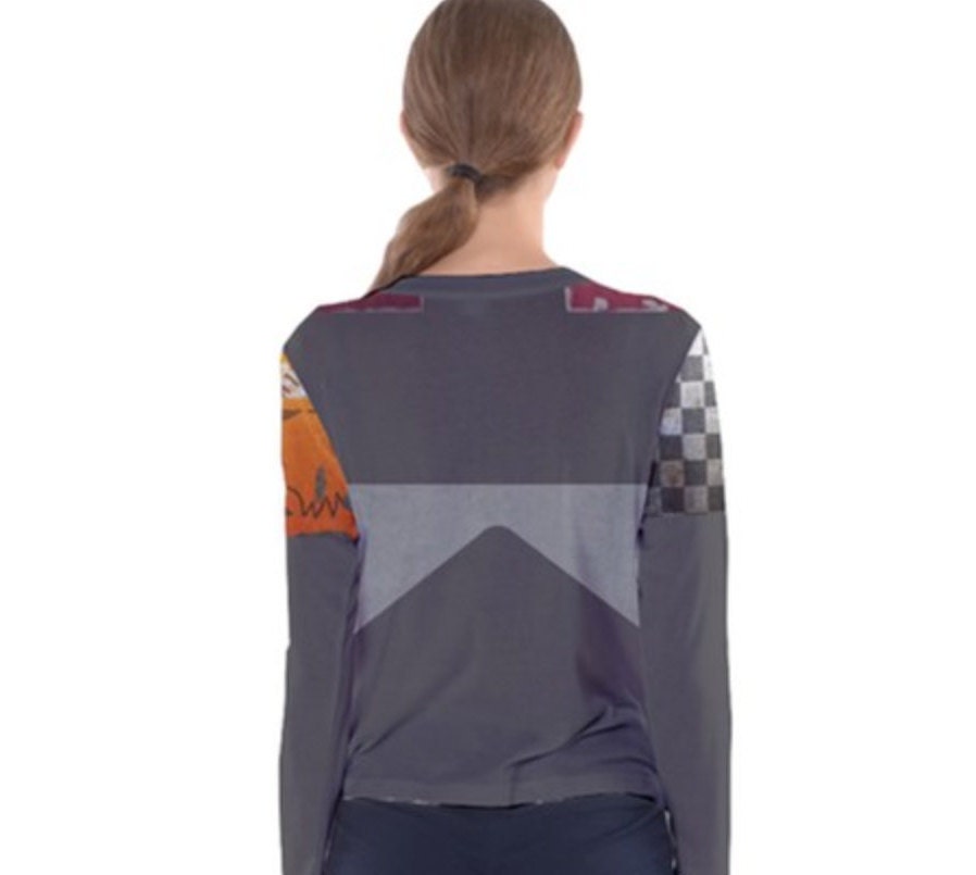 Women's Sabine Wren Inspired Long Sleeve V-Neck Shirt
