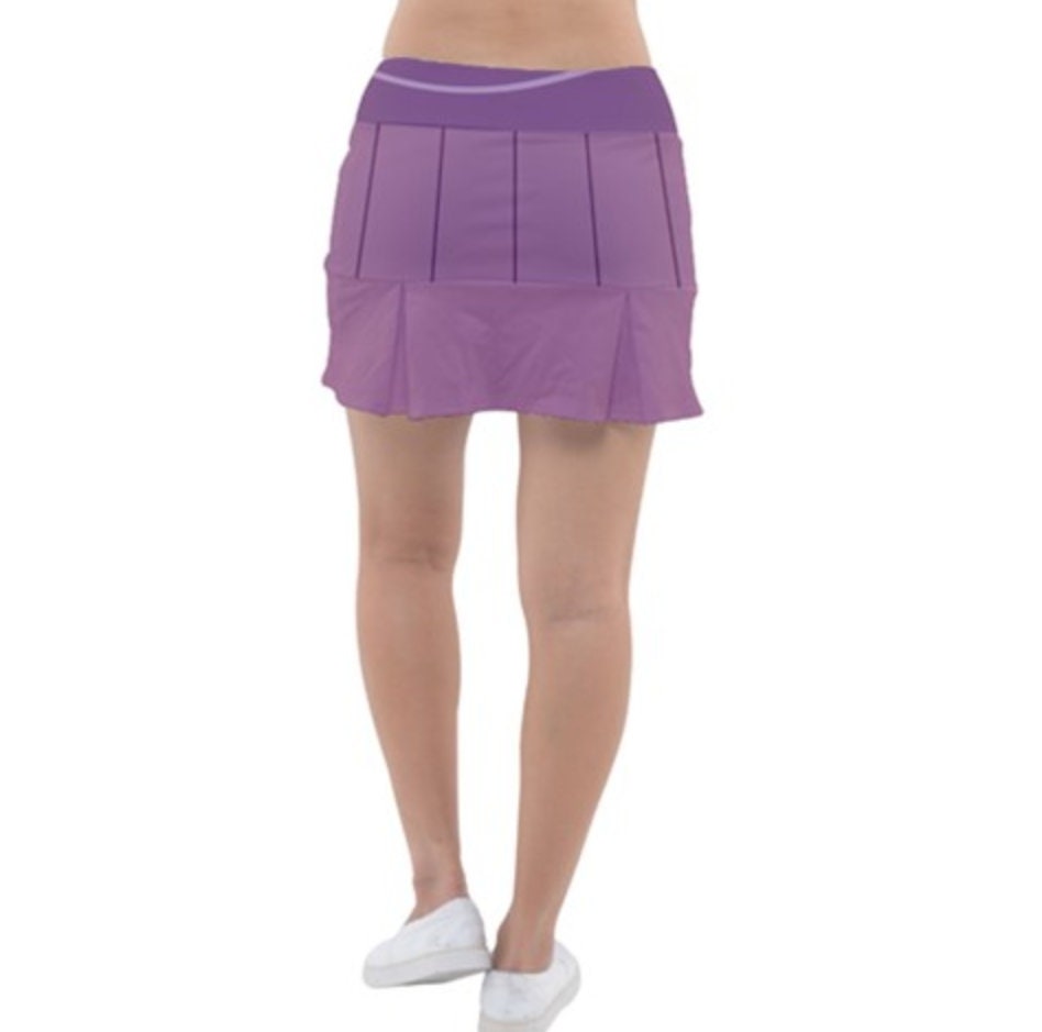 READY-to-SHIP Megara Inspired Sport Skirt: Purple Disneybound Running Skirt