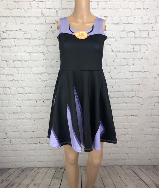 Women's Ursula Inspired Skater Dress