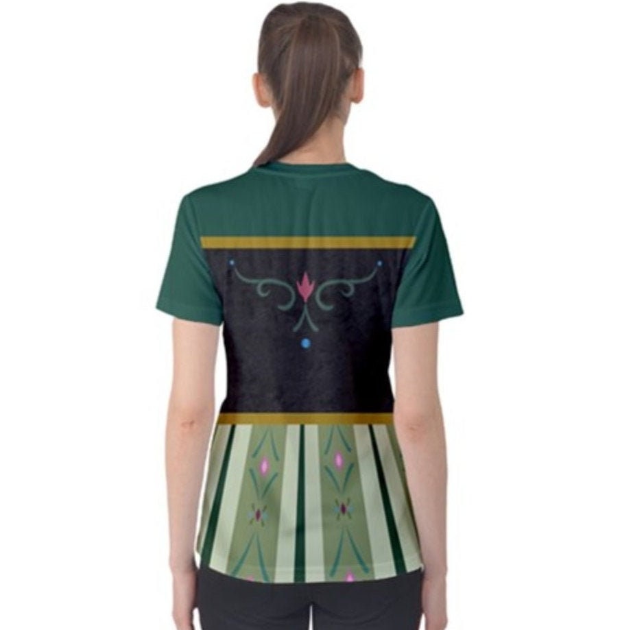 Women's Anna Coronation Inspired Short Sleeve Shirt