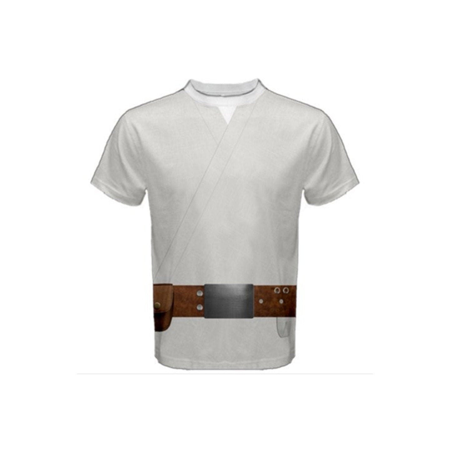 Men's Luke Skywalker Jedi Inspired ATHLETIC Short Sleeve Shirt