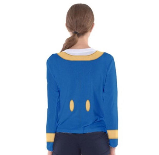 Women's Beast Inspired Long Sleeve V-Neck Shirt