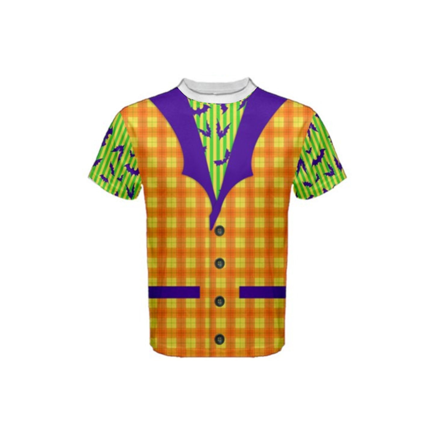Men's Mickey's Not So Scary Halloween Cast Member Inspired Short Sleeve Shirt