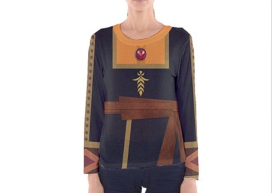 Women's Anna Inspired Long Sleeve V-Neck Shirt