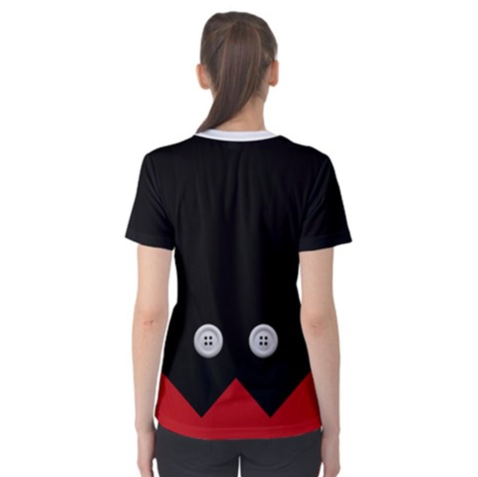 Women's Mayor Mickey Inspired Short Sleeve Shirt