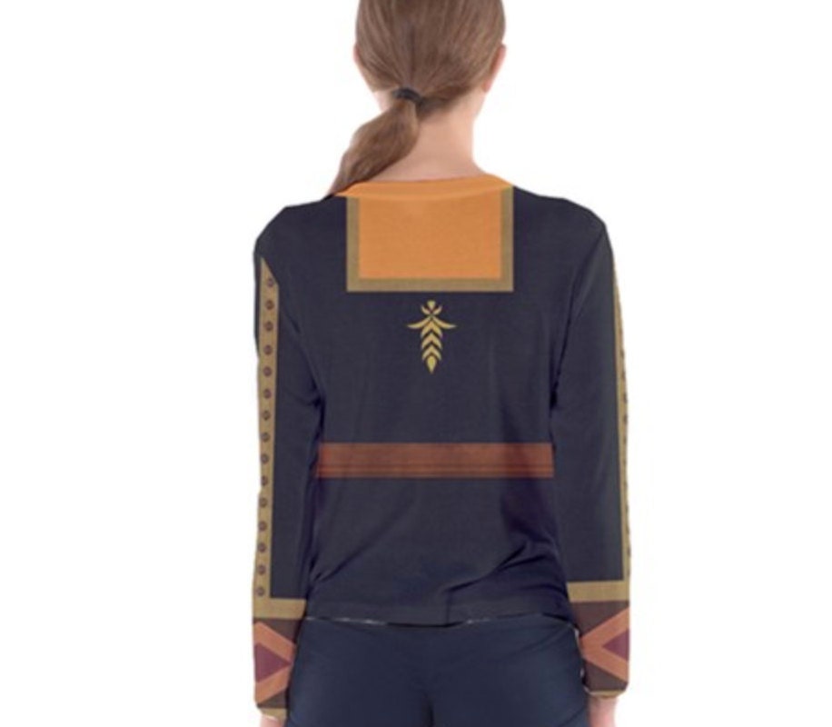 Women's Anna Inspired Long Sleeve V-Neck Shirt