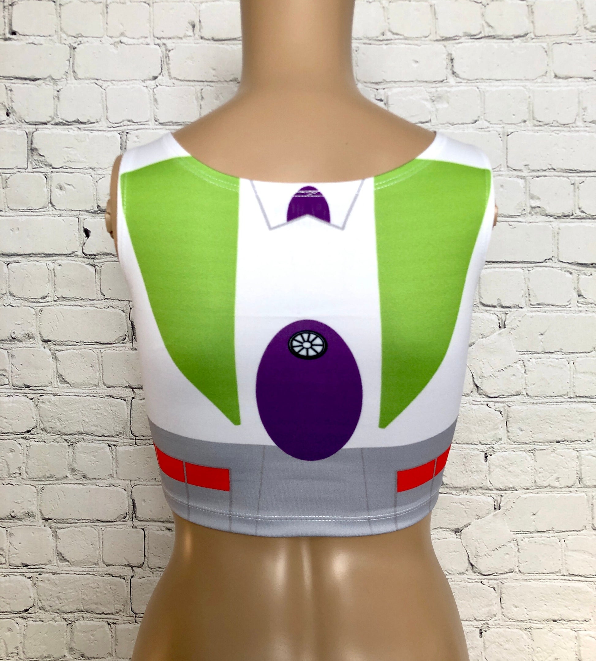Buzz Lightyear Inspired Crop Top