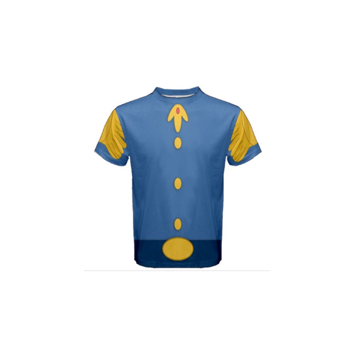 READY-to-SHIP Pleakley Inspired Shirt: Men's Sublimation Print Costume (XS)