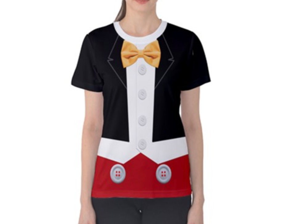Women's Mayor Mickey Inspired Short Sleeve Shirt