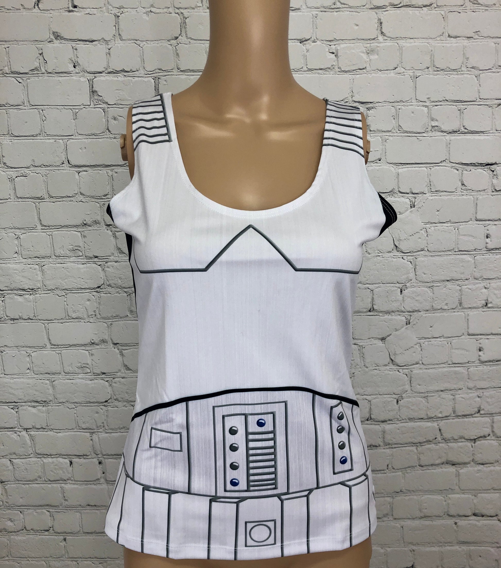Women's Stormtrooper Inspired Tank Top