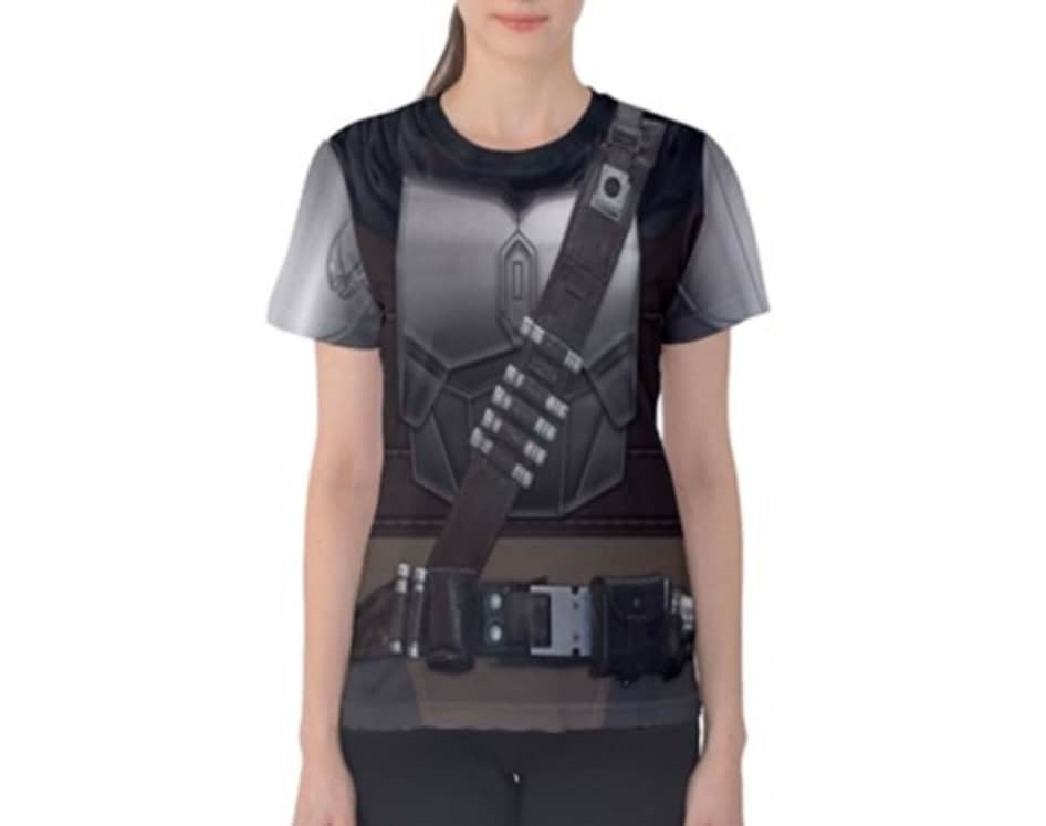 Women's Steel Bounty Hunter Inspired Short Sleeve Shirt