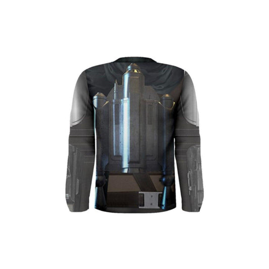 Men's Steel Bounty Hunter Inspired Long Sleeve Shirt