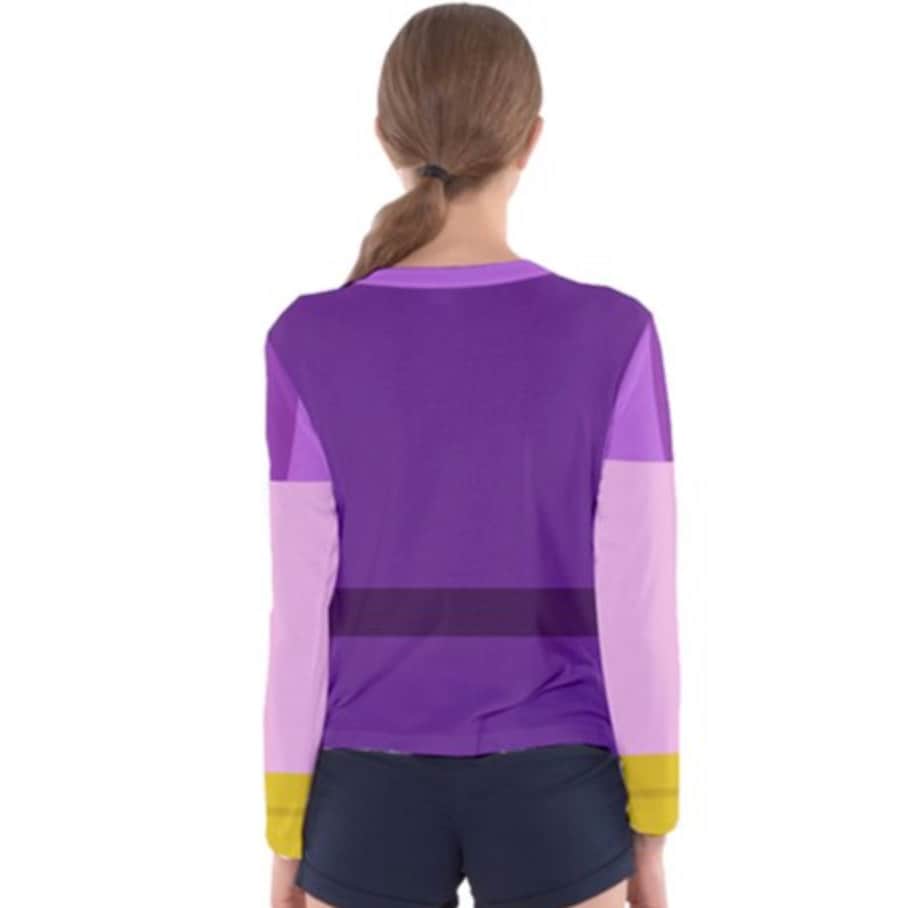 Women's Rapunzel Inspired Long Sleeve V-Neck Shirt