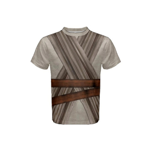 Men's Rey Force Awakens Inspired ATHLETIC Short Sleeve Shirt
