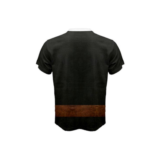 Men's Luke Skywalker Last Jedi Inspired ATHLETIC Short Sleeve Shirt