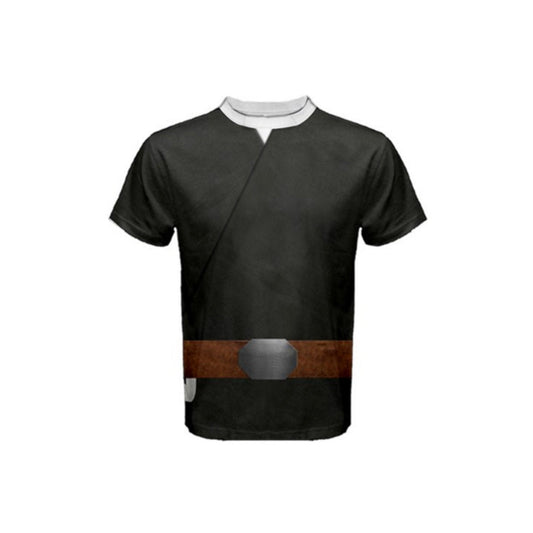 Men's Luke Skywalker Last Jedi Inspired ATHLETIC Short Sleeve Shirt