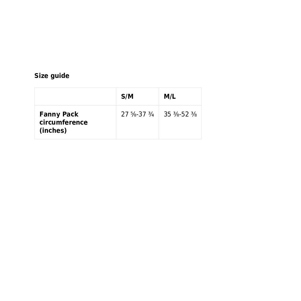 Elsa Elements Inspired Fanny Pack