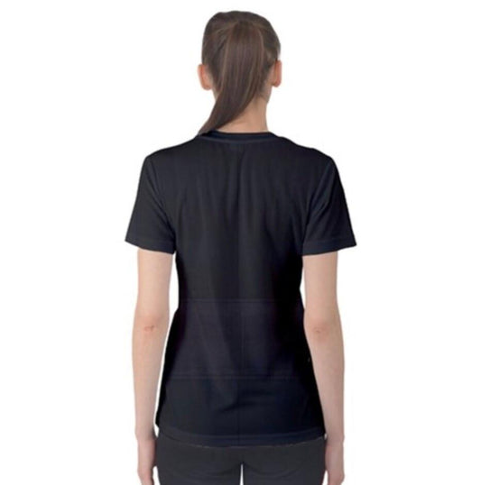 Women's Darth Maul Inspired Short Sleeve Shirt
