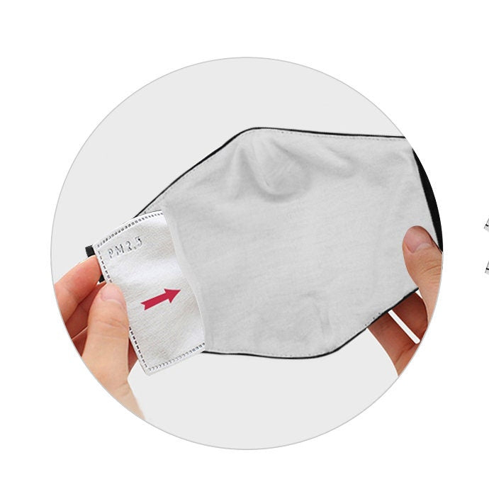 READY-to-SHIP Cinderella Inspired Fitted Face Mask with Filter Pocket