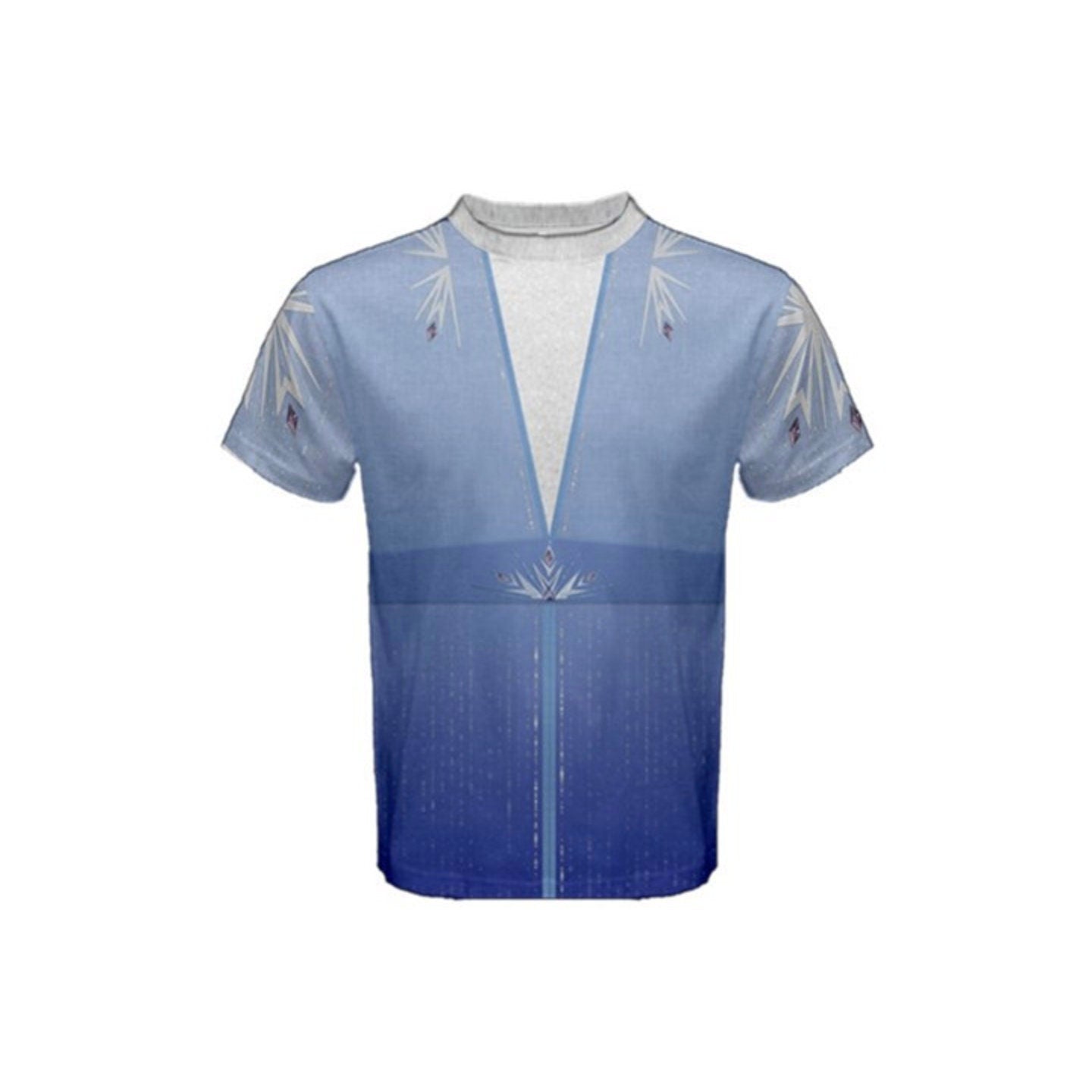 Men's Elsa Inspired ATHLETIC Short Sleeve Shirt