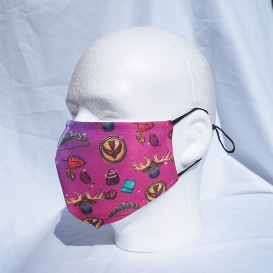READY-to-SHIP Anna Frozen Inspired Face Mask with Filter Pocket