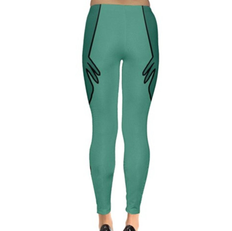 Flotsam and Jetsam The Little Mermaid Inspired Leggings