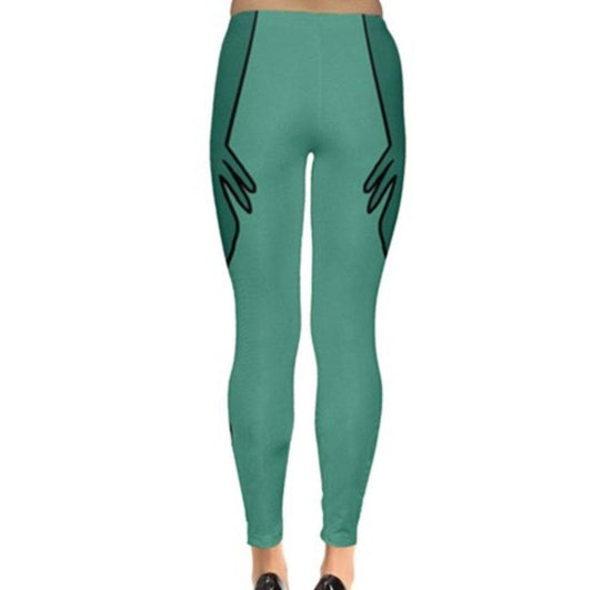Flotsam and Jetsam The Little Mermaid Inspired Leggings