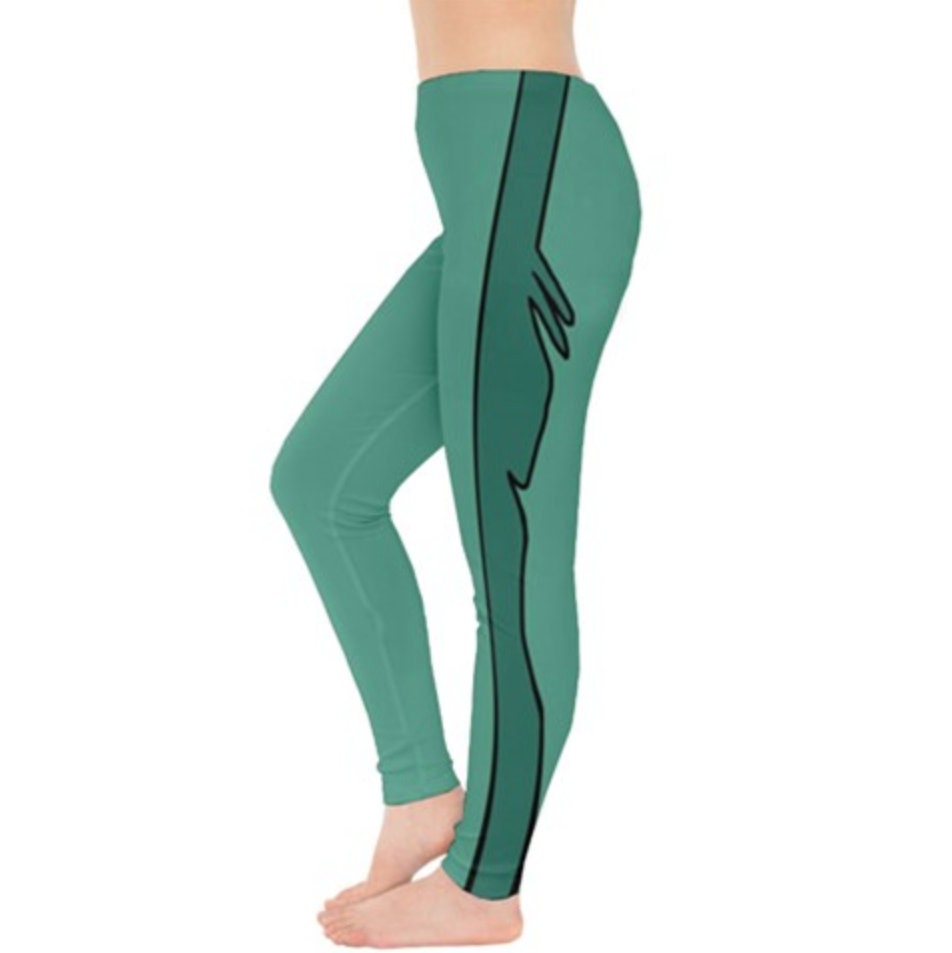 READY-to-SHIP Flotsam and Jetsam Leggings: Disneybound Costume, Size S