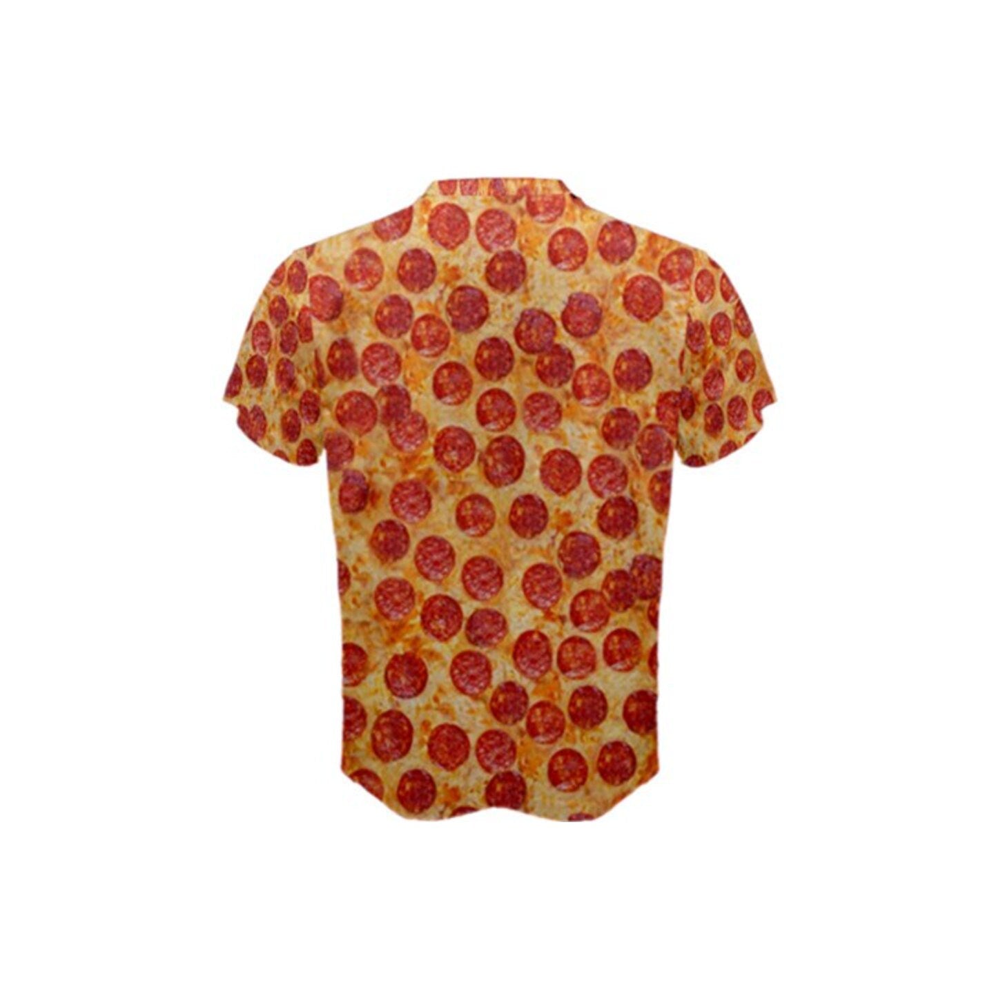 Men's Pepperoni Pizza Short Sleeve Shirt