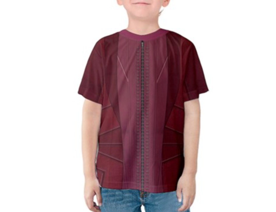 Kid's Wanda Scarlet Witch Inspired Shirt