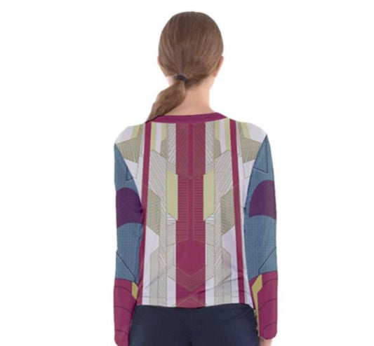 Women's Vision Inspired Long Sleeve V-Neck Shirt