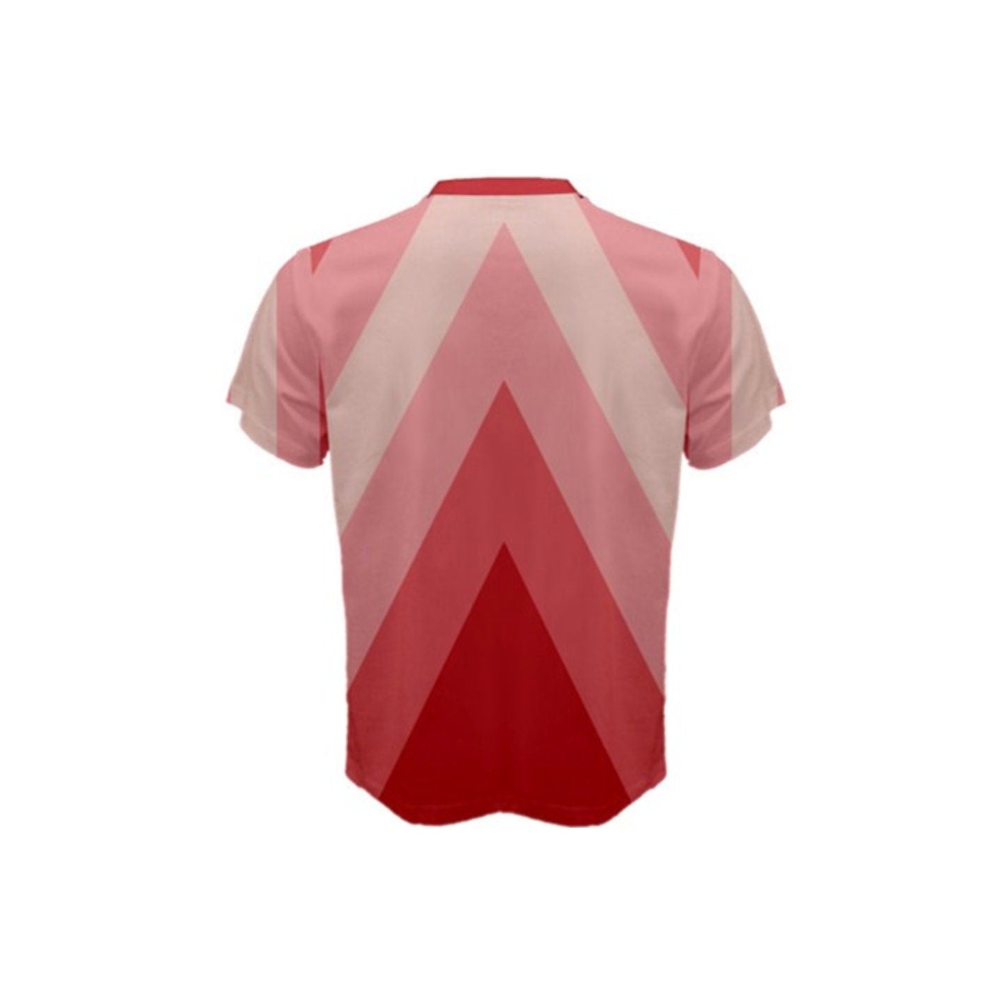 Men's Candycane Wall Inspired Short Sleeve Shirt
