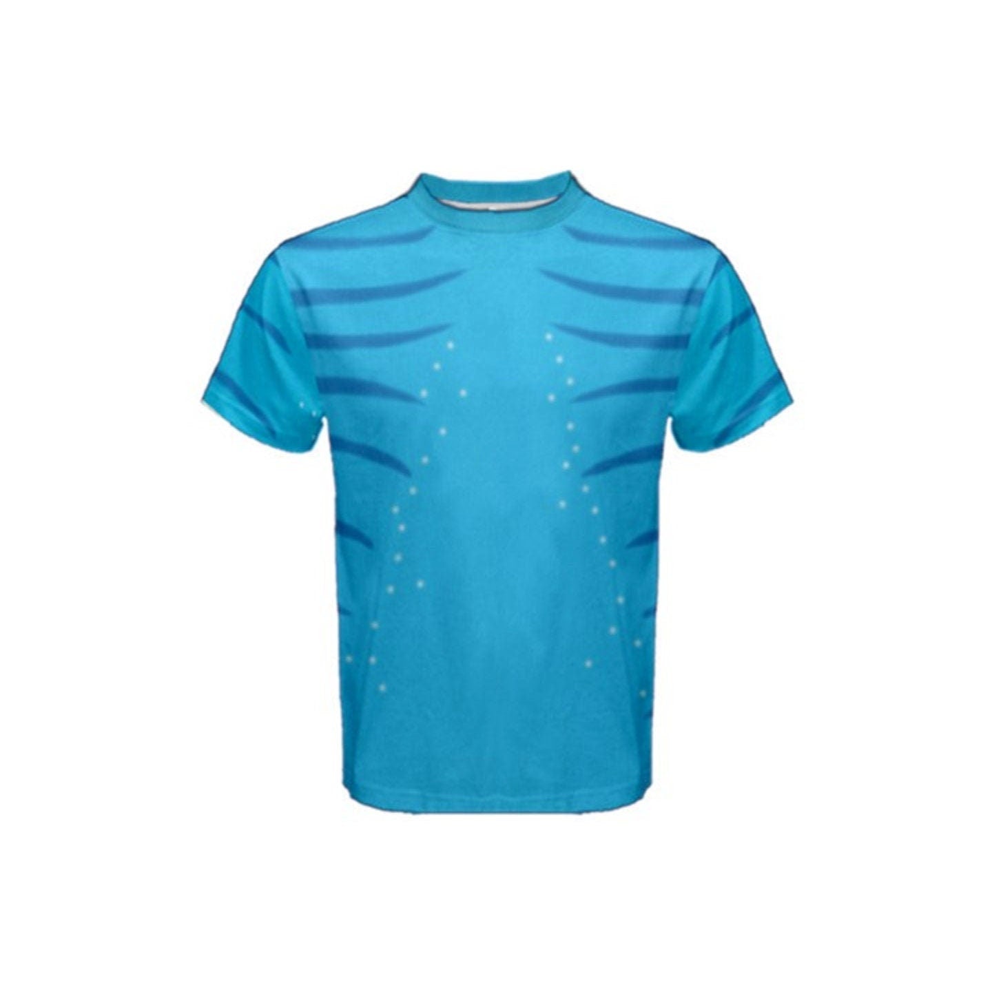 Men's Avatar Inspired Short Sleeve Shirt