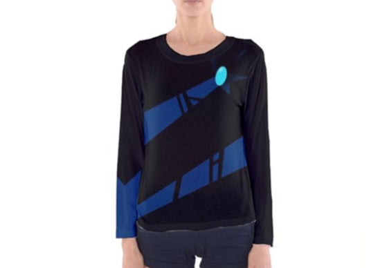 Women's Cassandra Moonstone Inspired Long Sleeve V-Neck Shirt