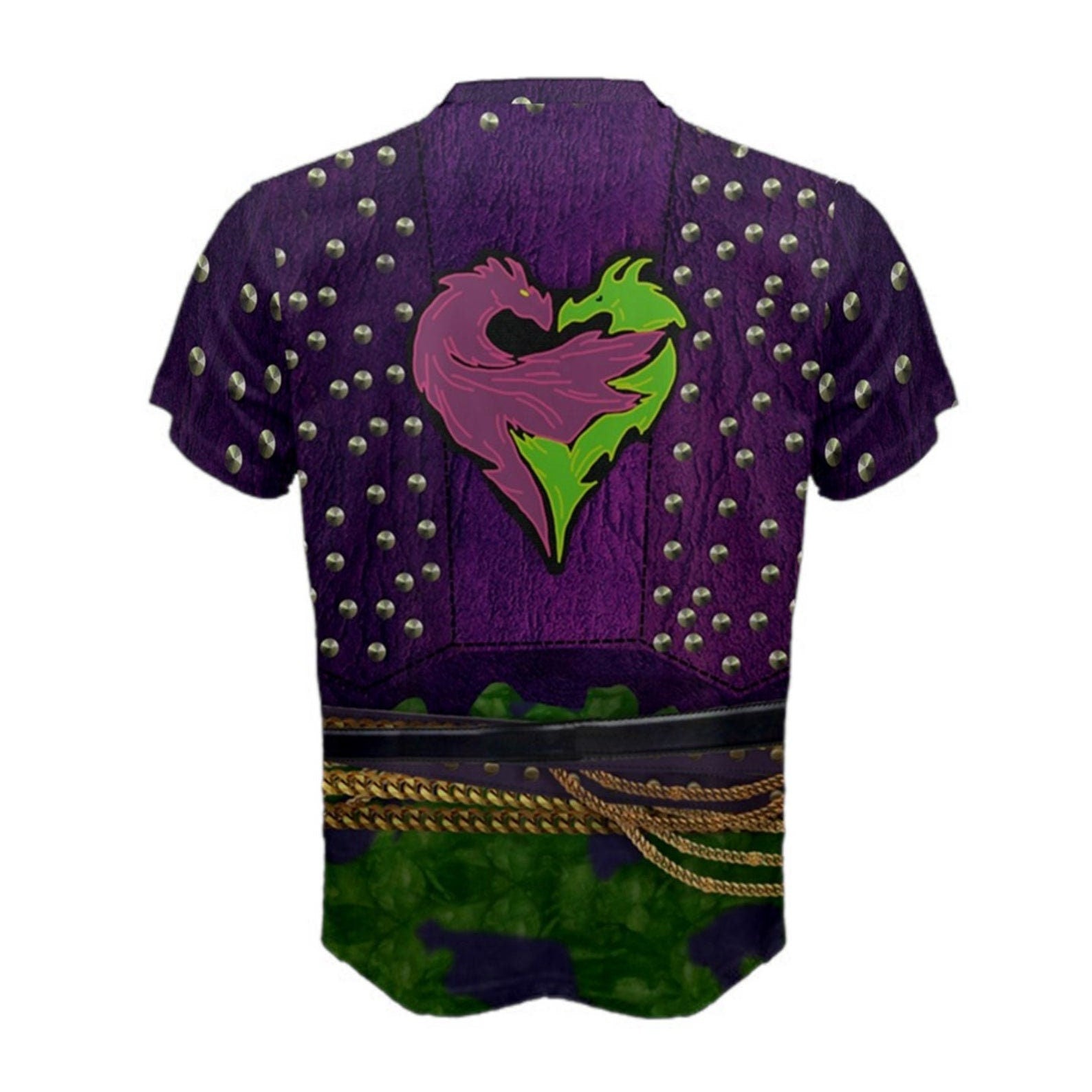 Men's Mal Inspired ATHLETIC Short Sleeve Shirt