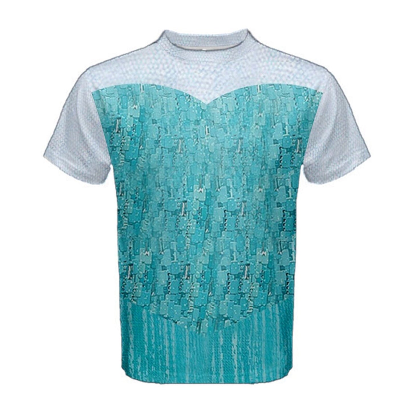 Men's Elsa Inspired ATHLETIC Short Sleeve Shirt