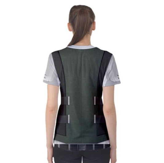 Women's Yelena Widow Inspired Short Sleeve Shirt