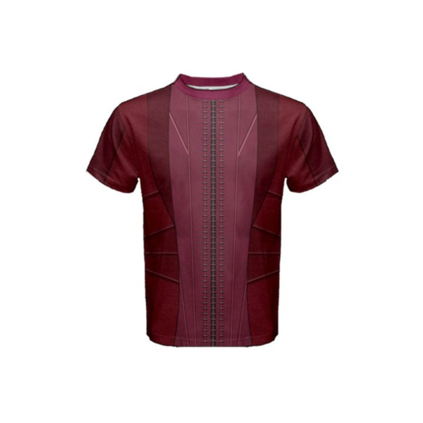 Men's Wanda Scarlet Witch Inspired ATHLETIC Short Sleeve Shirt