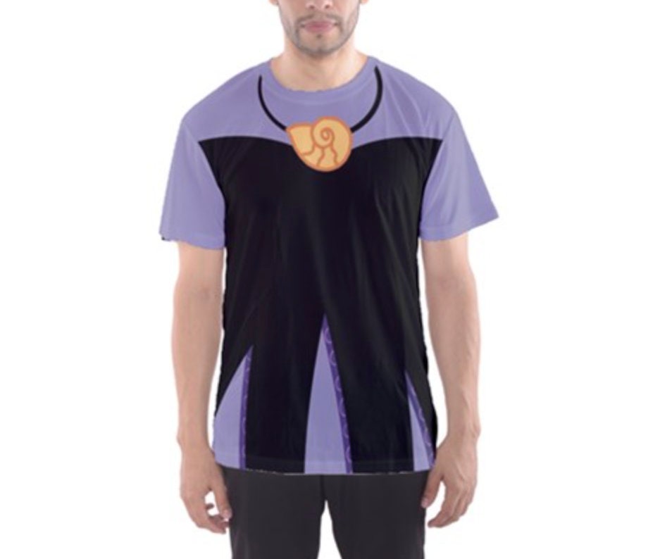 Men's Ursula Inspired ATHLETIC Short Sleeve Shirt